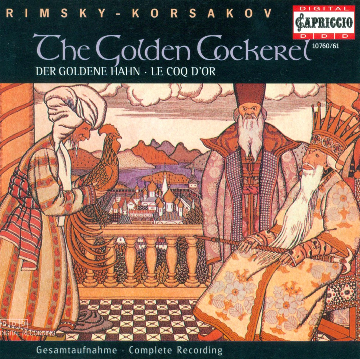 Rimsky-Korsakov, N.A.: Golden Cockerel (The) [Opera] by Sofia National Opera Chorus, Sofia National Opera Orchestra, Ljubomir Bodourov, Elena Stoyanova, Nicolai Stoilov, Lyubomir Dyakovski, Dimitur Manolov, Emil Ugrinov, Kosta Videv, Yavora Stoilova & Evgenia Babacheva album cover