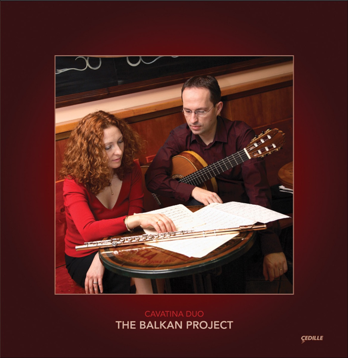 The Balkan Project by Cavatina Duo album cover
