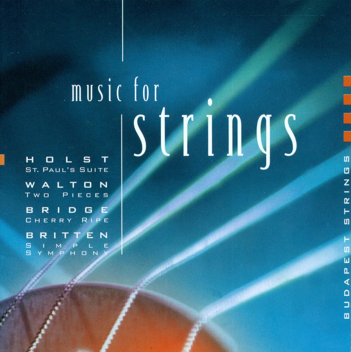 Holst: St. Paul's Suite & A Fugal Concerto - Britten: Simple Symphony - Walton: 2 Pieces for Strings by Karoly Botvay, Budapest Strings & Janos Balint album cover