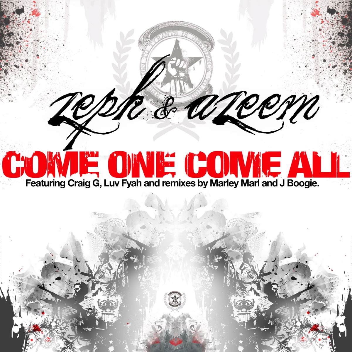 Come One Come All (feat. Craig G & Luv Fyah) - EP by Zeph & Azeem album cover