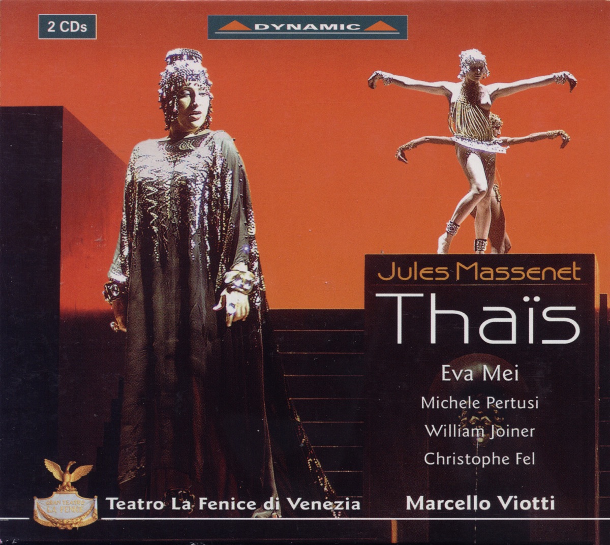 Massenet: Thaïs by Eva Mei, Marcello Viotti & Teatro La Fenice Orchestra album cover