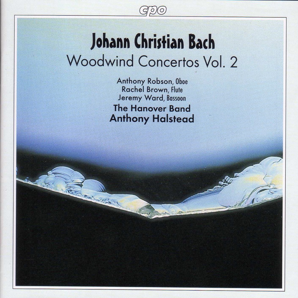 Bach, J.C.: Woodwind Concertos, Vol. 2 by Anthony Robson, Anthony Halstead, Hanover Band, Rachel Brown & Jeremy Ward album cover