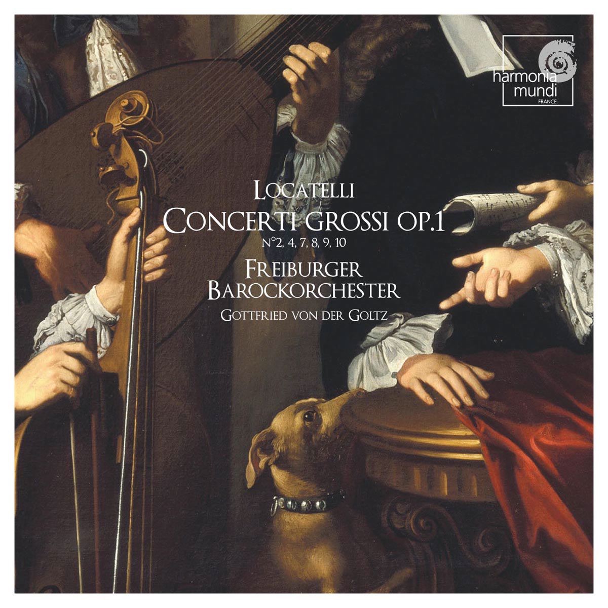 Locatelli: Concerti Grossi, Op. 1 by Freiburger Barockorchester & Gottfried von der Goltz album cover