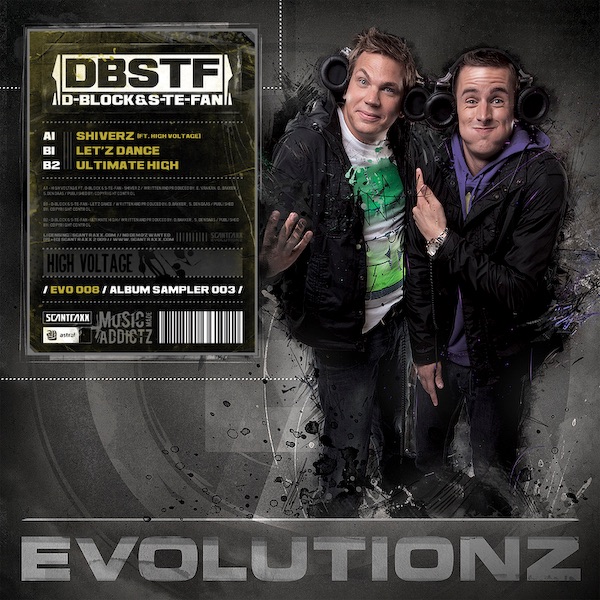 Scantraxx Evolutionz 008 - EP by High Voltage & D-Block & S-te-Fan album cover