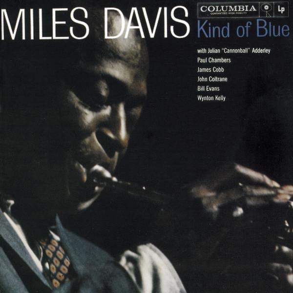 Kind of Blue by Miles Davis album cover
