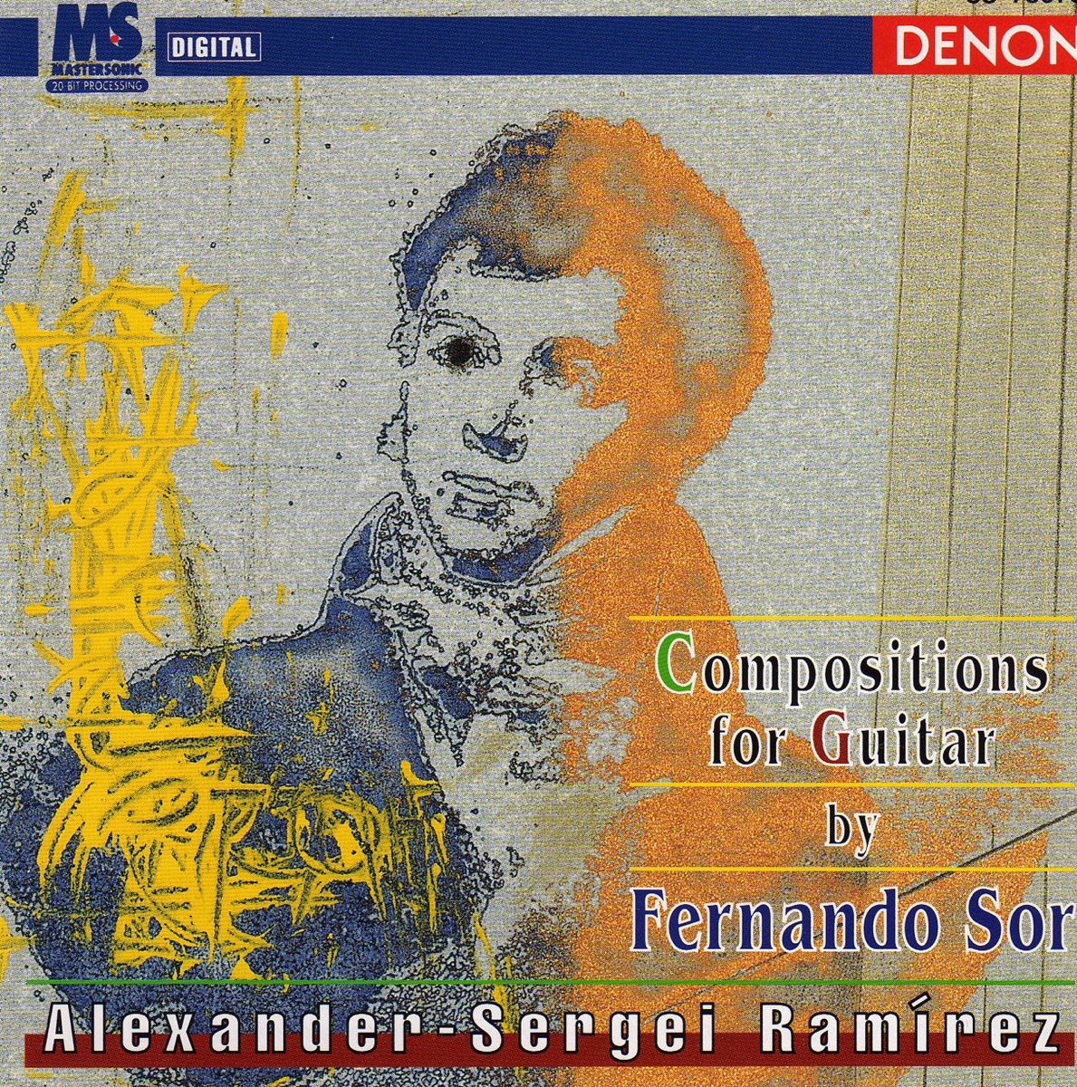 Sor: Compositions for Guitar by Alexander-Sergei Ramírez album cover