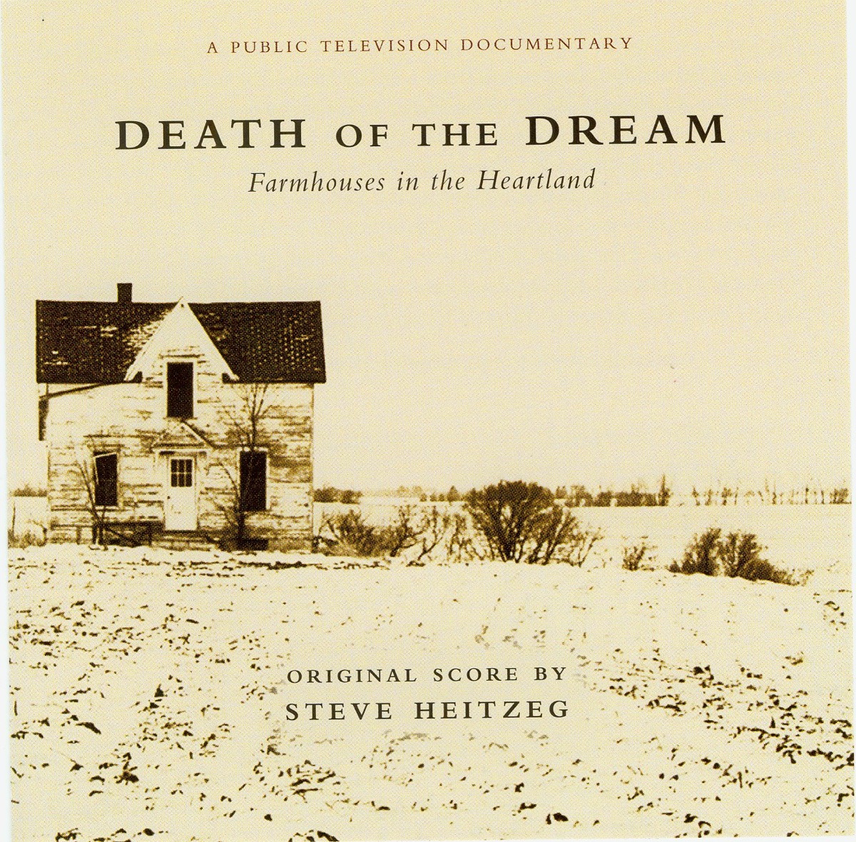 Heitzeg, S.: Death of the Dream by Zeitgeist, Steve Heitzeg, Laura Sewell, Peter Ostroushko & Tom Linker album cover