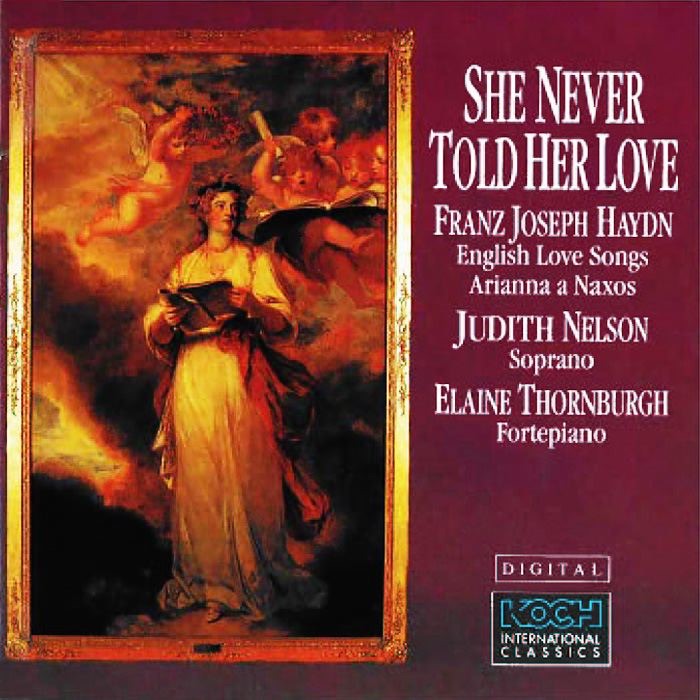 She Never Told Her Love by Elain Thornburgh & Judith Nelson album cover