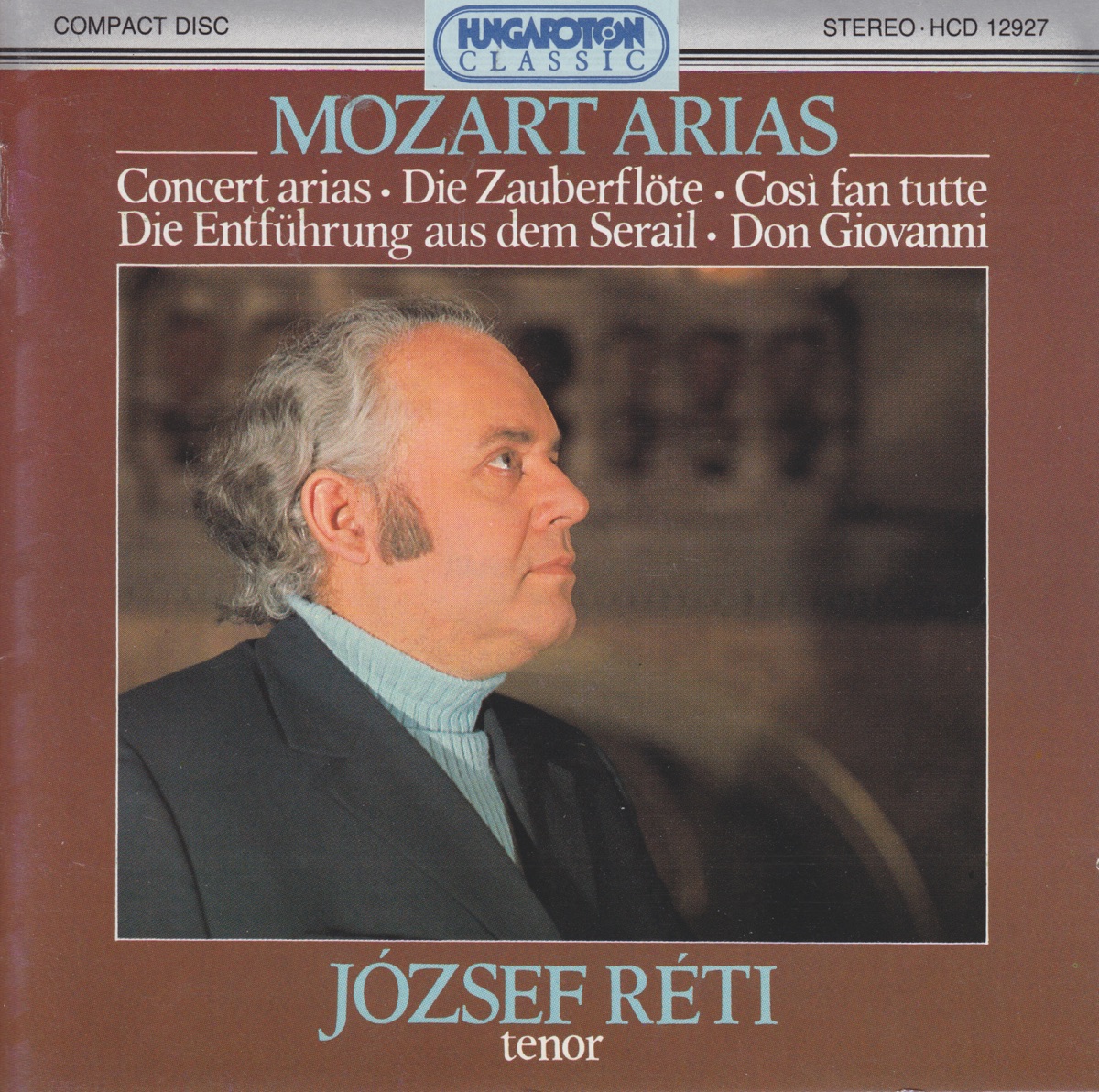 Mozart Arias by József Réti album cover