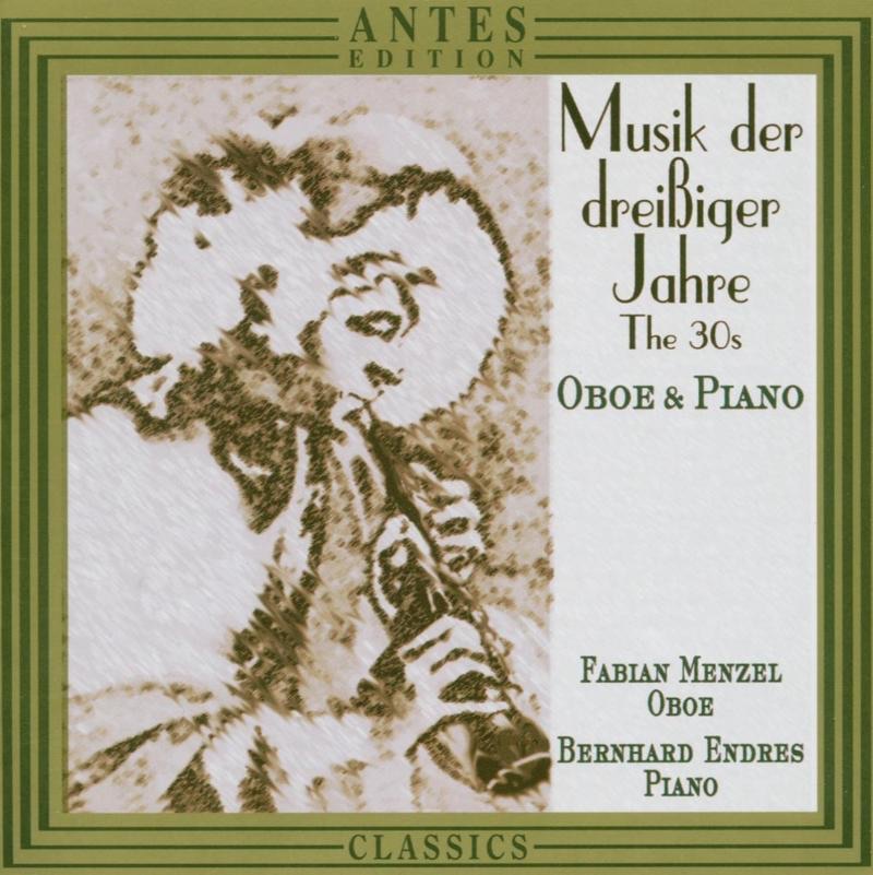 Musik Der 30er Jahre by Bernhard Endres & Fabian Menzel album cover