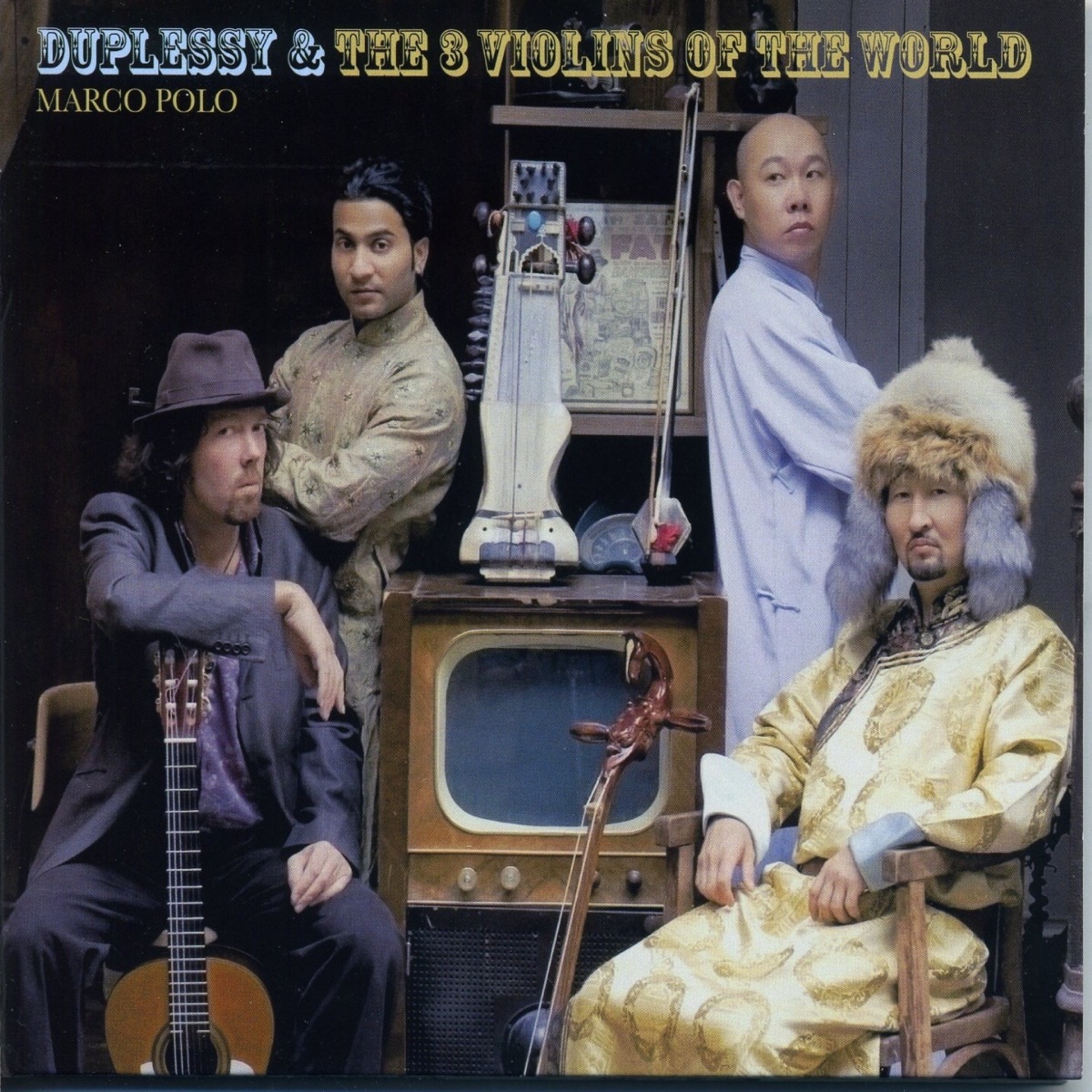 Marco Polo by Mathias Duplessy & The 3 Violins of the World album cover
