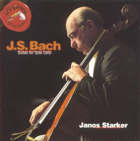Bach: Suites for Solo Cello by János Starker album cover