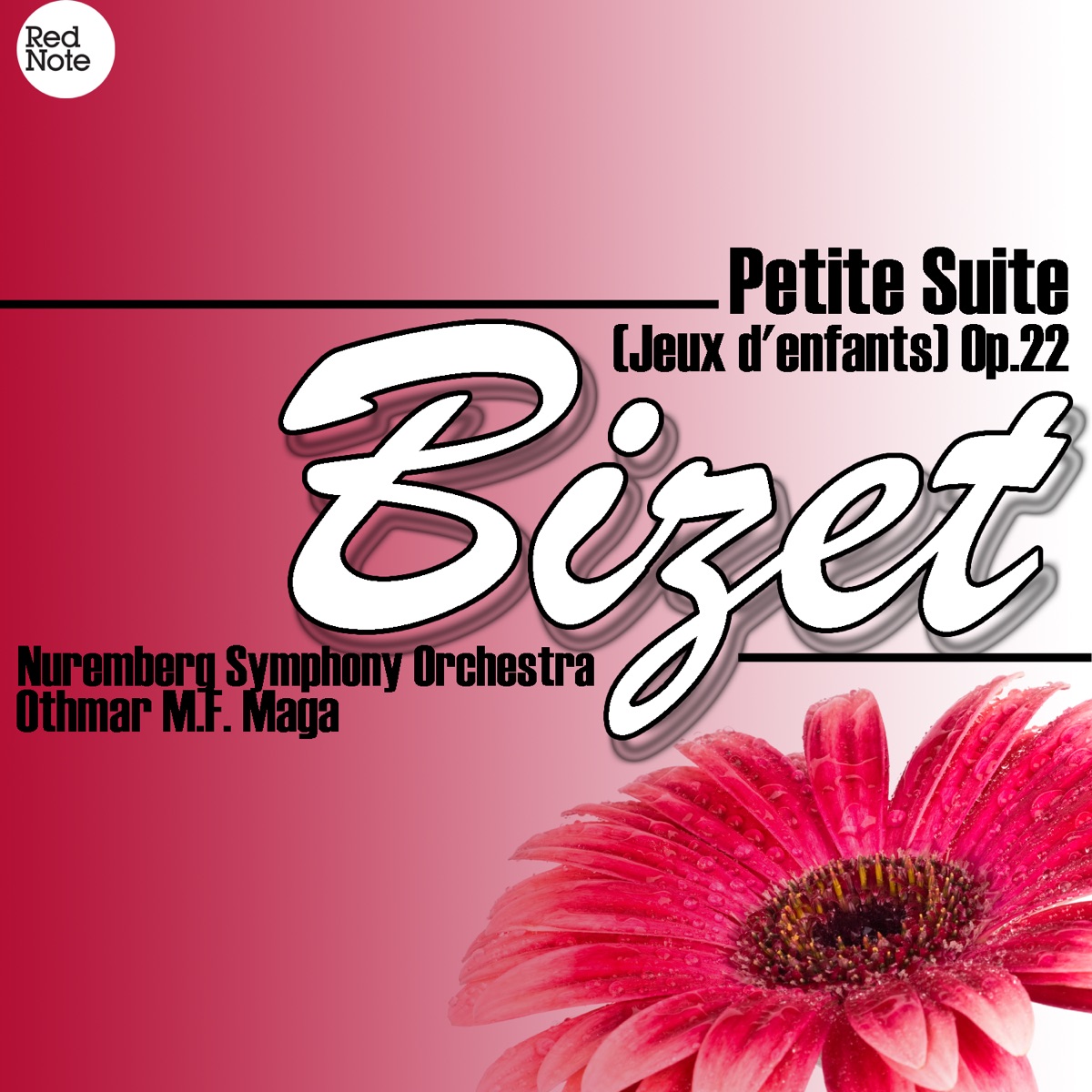 Bizet: Petite Suite (Jeux d'enfants) Op.22 by Nuremberg Symphony Orchestra & Othmar Mága album cover