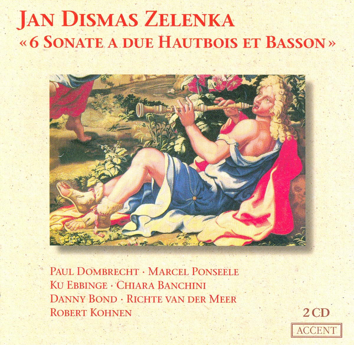 Zelenka: Trio Sonatas Nos. 1-6 by Paul Dombrecht, Robert Kohnen & Marcel Ponseele album cover