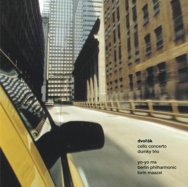Dvorak: Cello Concerto; Piano Trio "Dumky" by Yo-Yo Ma, Berlin Philharmonic, Emanuel Ax, Lorin Maazel & Yong Uck Kim album cover
