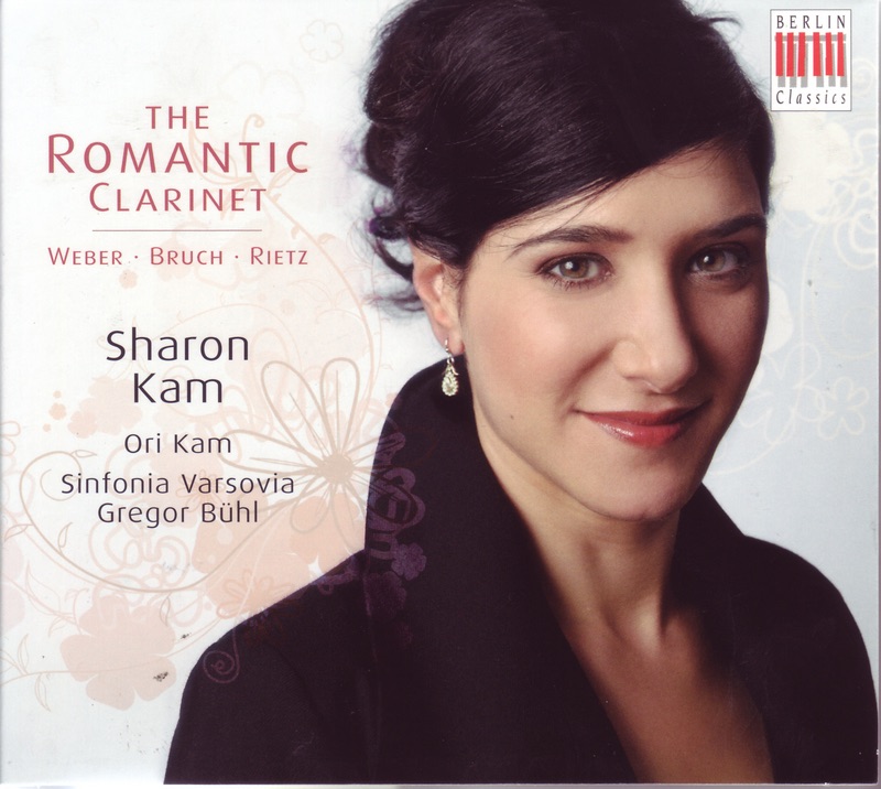 The Romantic Clarinet by Sharon Kam, Gregor Bühl & Sinfonia Varsovia album cover