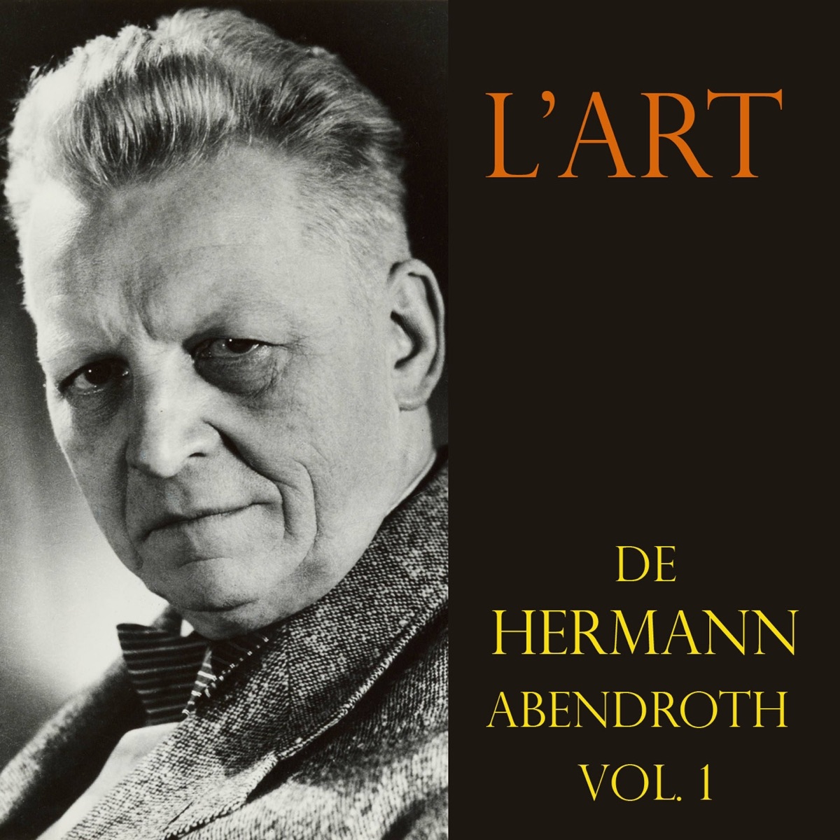 L'art de Hermann Abendroth, vol. I by Orchestre de l'Opéra de Budapest, Hermann Abendroth, Sandor Sved, Rundfunk-Sinfonieorchester Berlin & Rundfunk-Sinfonieochester Leipzig album cover