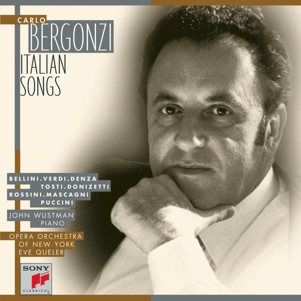 Carlo Bergonzi - Italian Songs by Carlo Bergonzi & John Wustman album cover