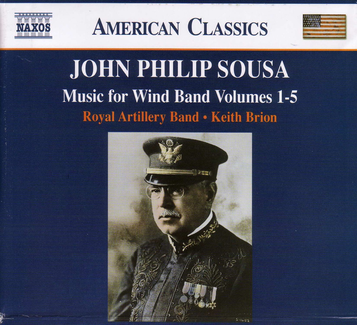 Sousa: Music for Wind Band Vol. 1-5 by Keith Brion & Royal Artillery Band album cover
