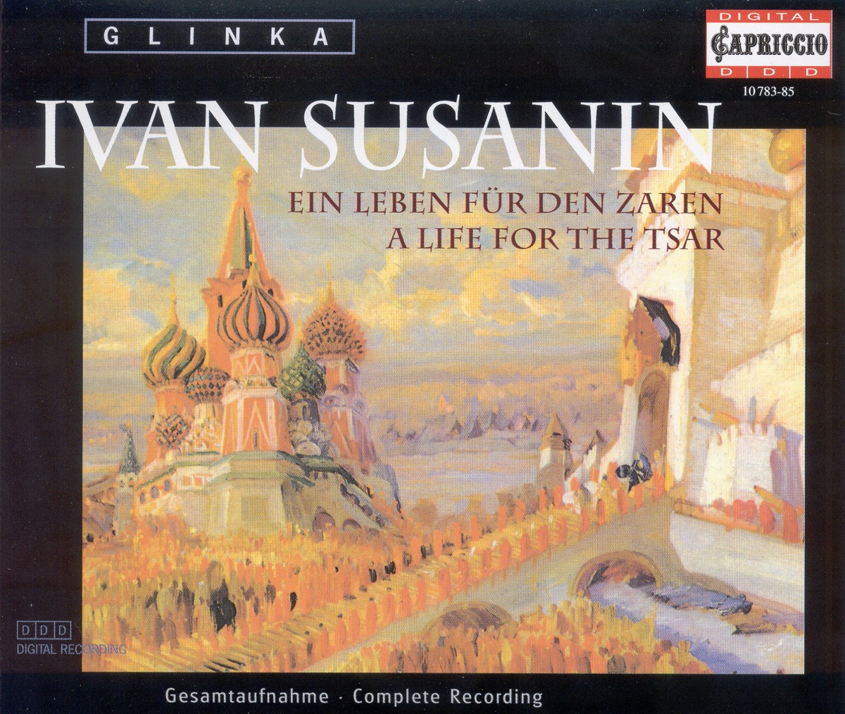 Glinka: A Life for the Tsar by Ivan Marinov, Sofia National Opera Chorus & Sofia National Opera Orchestra album cover