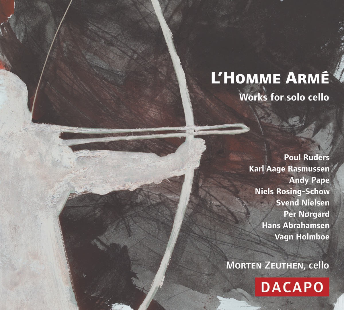Ruders: Bravour Studies - Holmboe: Cello Sonata by Morten Zeuthen album cover