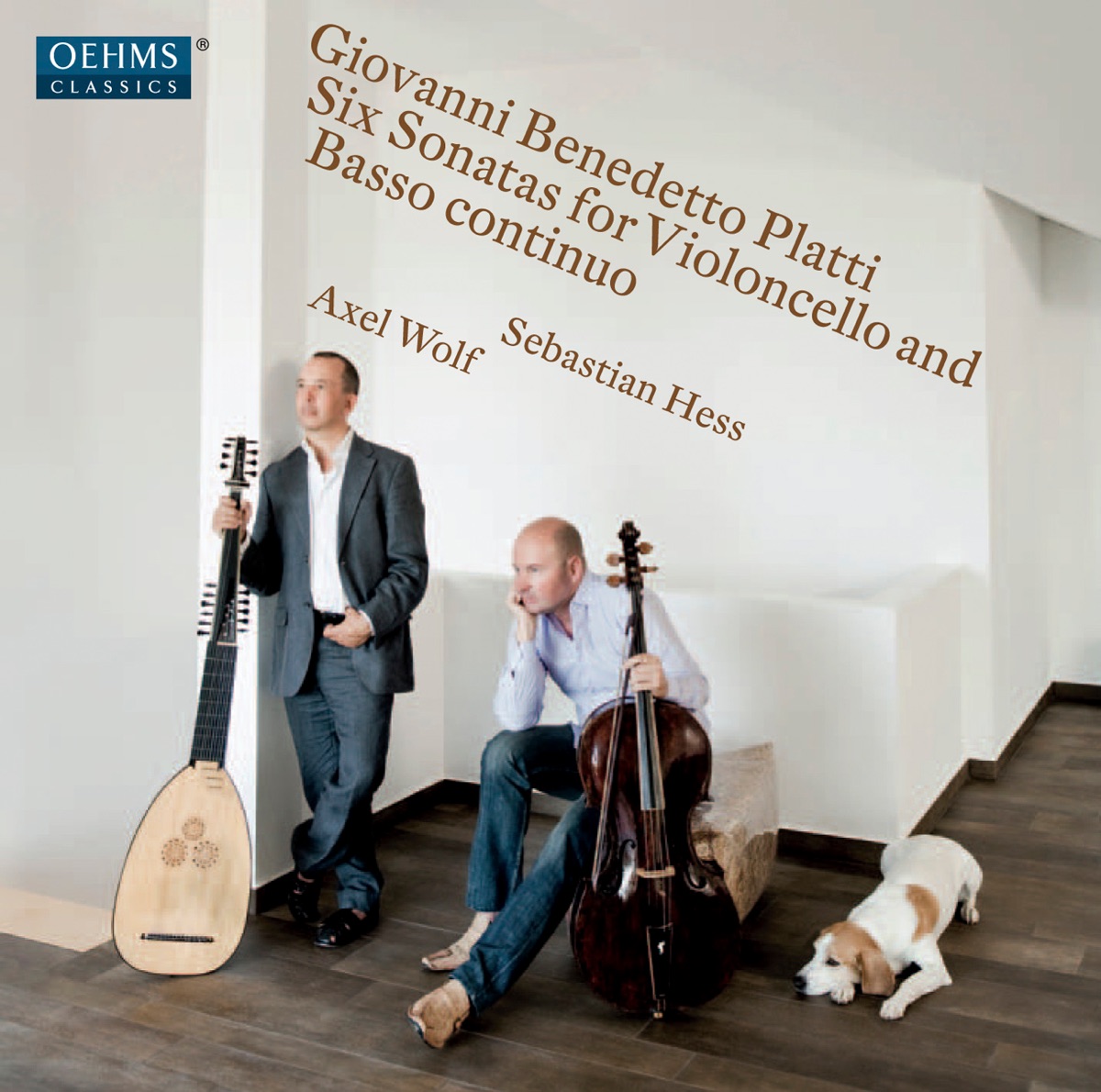 Platti: 6 Sonatas for Violoncello and Basso continuo by Sebastian Hess & Axel Wolf album cover