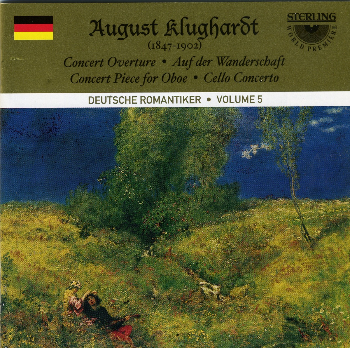 August Klughardt by NDR Radio Philharmonic, Willy Steiner & Hans Herbert Joris album cover