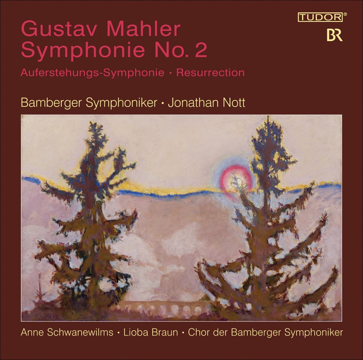 Mahler: Symphony No. 2 by Anne Schwanewilms, Lioba Braun, Jonathan Nott, Bamberg Symphony Orchestra & Bamberg Symphony Chorus album cover
