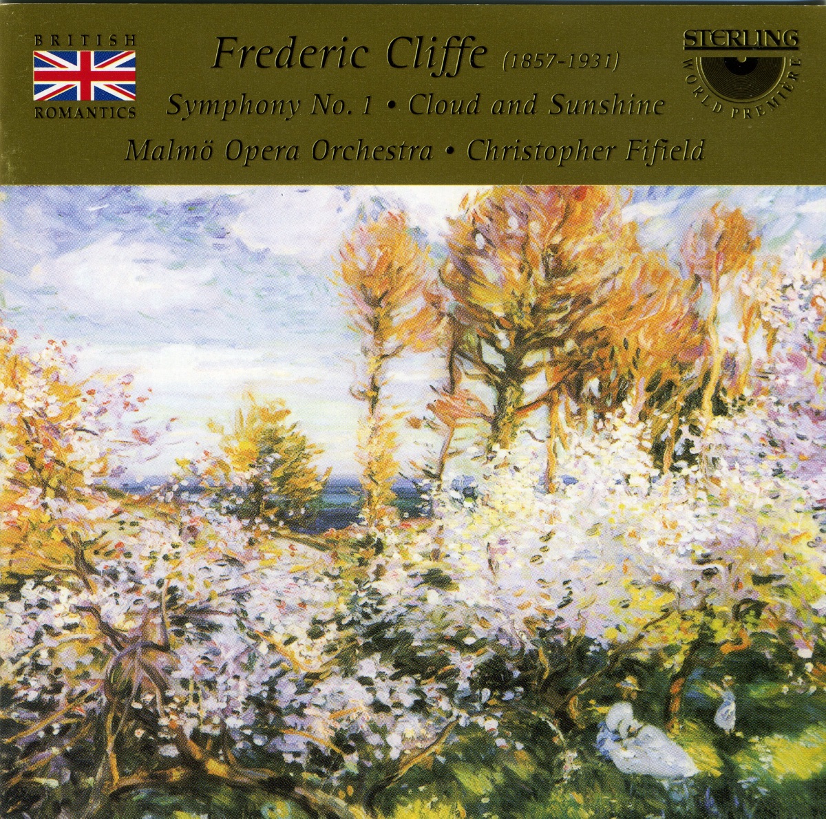 Frederic Cliffe: Symphony No.1, Cloud and Sunshine (Frederic Cliffe: Symphony No.1) by Malmö Opera Orchestra & Christopher Fifield album cover