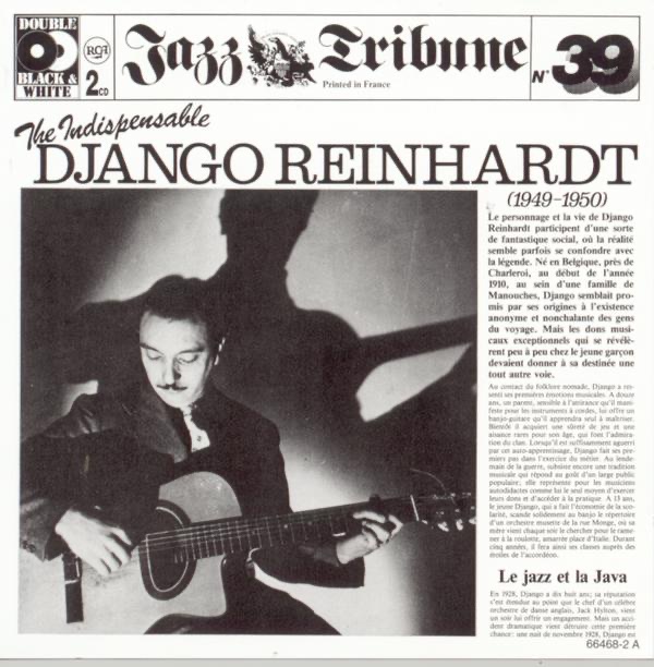 The Indispensible Django Reinhardt (1949-1950) by Django Reinhardt album cover