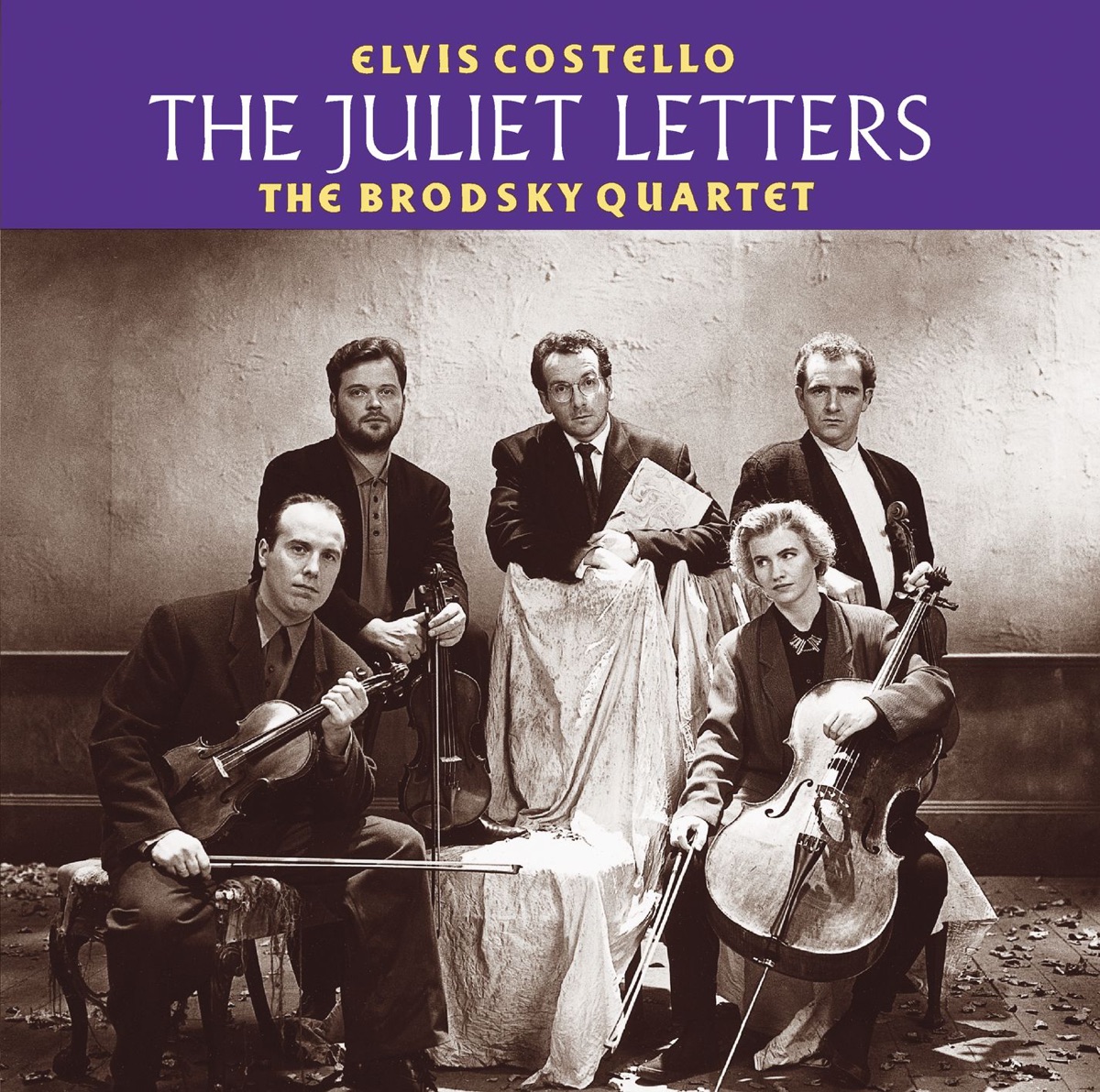 The Juliet Letters by Elvis Costello & Brodsky Quartet album cover