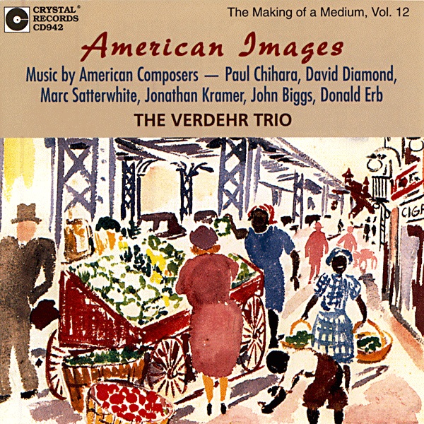 American Images by The Verdehr Trio, Walter Verdehr, Elsa Ludewig-Verdehr, Kim Schmidt, Gary Kirkpatrick & Paul Barnes album cover