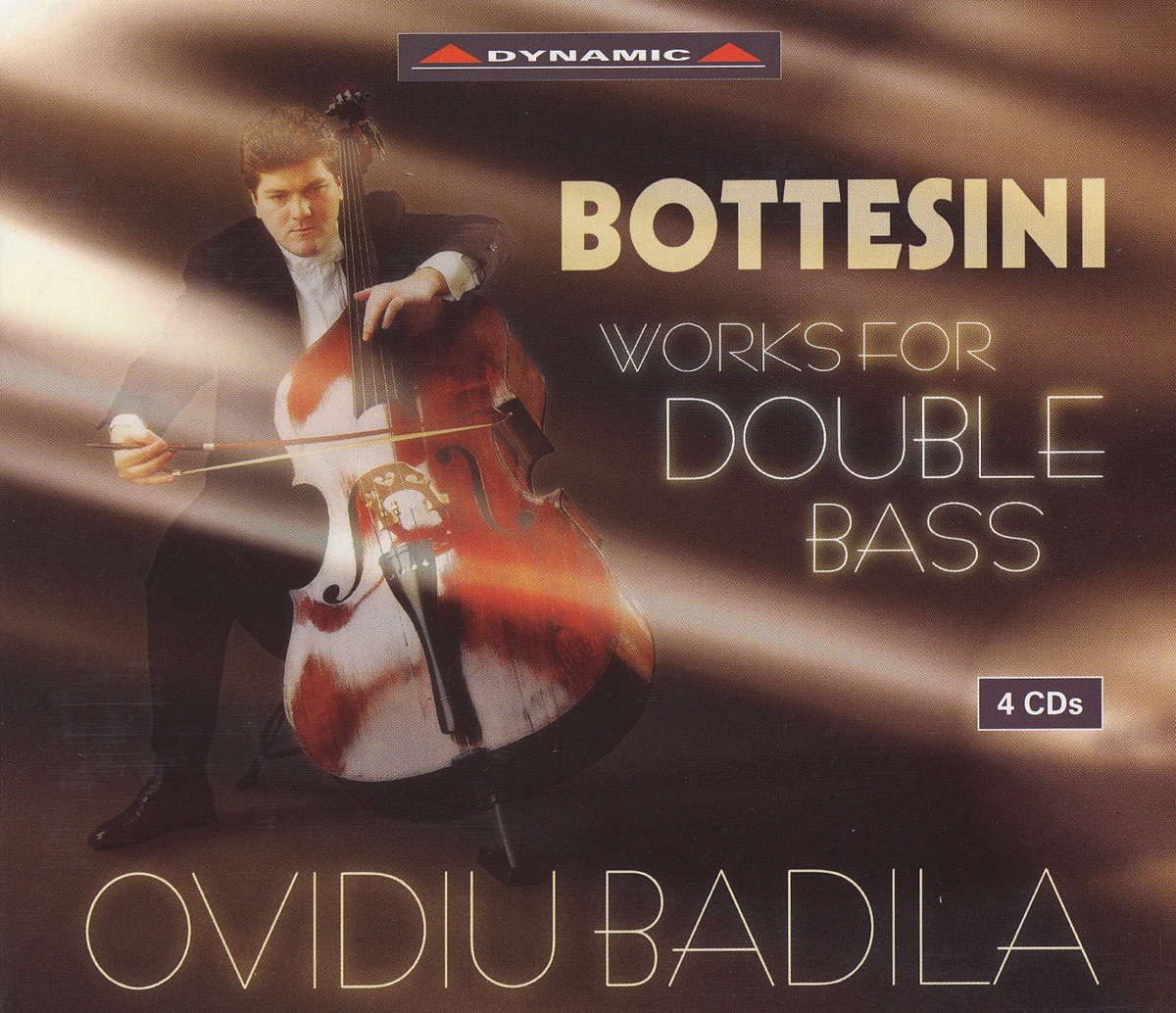 Bottesini: Works for Double Bass by Ovidiu Badila, Antonella Costantini, I Pomeriggi Musicali, Marco Zuccarini, Keng-Yuen Tseng & Wolfgang Guttler album cover