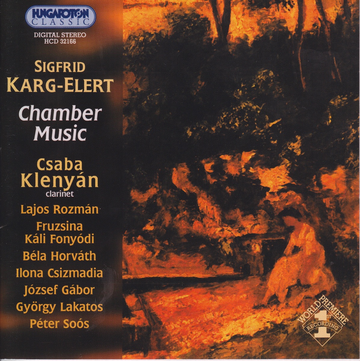 Chamber Music by Csaba Klenyán album cover