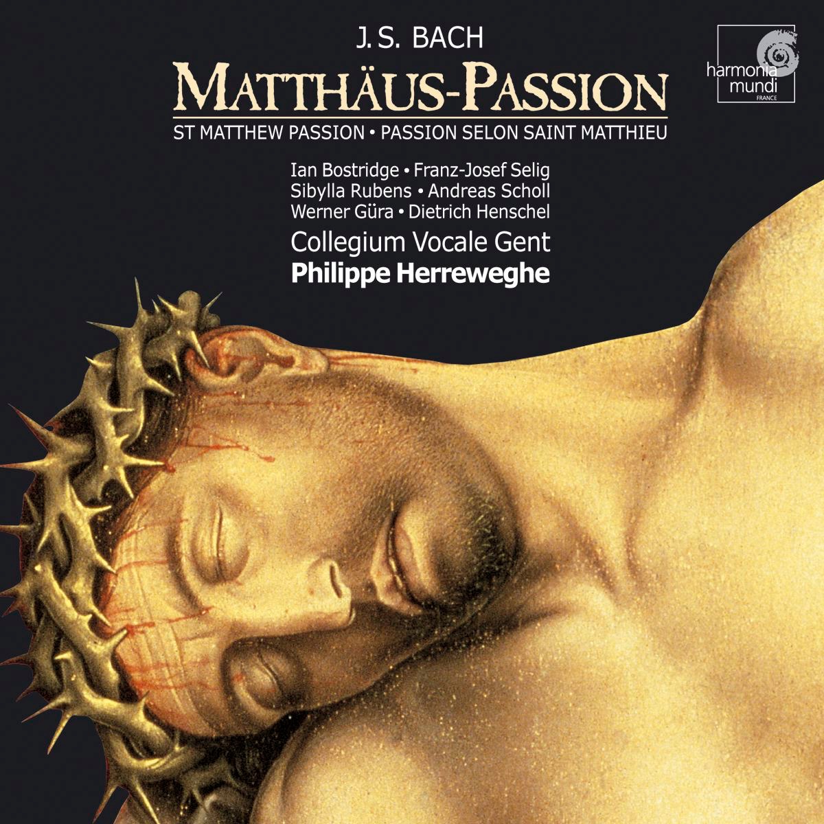 J.S. Bach: St. Matthew Passion, BWV 244 by Collegium Vocale Gent & Philippe Herreweghe album cover