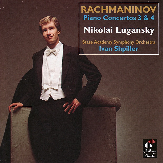 Rachmaninov: Piano Concertos Nos. 3 & 4 by Ivan Shpiller, Nikolai Lugansky & Russian State Symphony Orchestra album cover