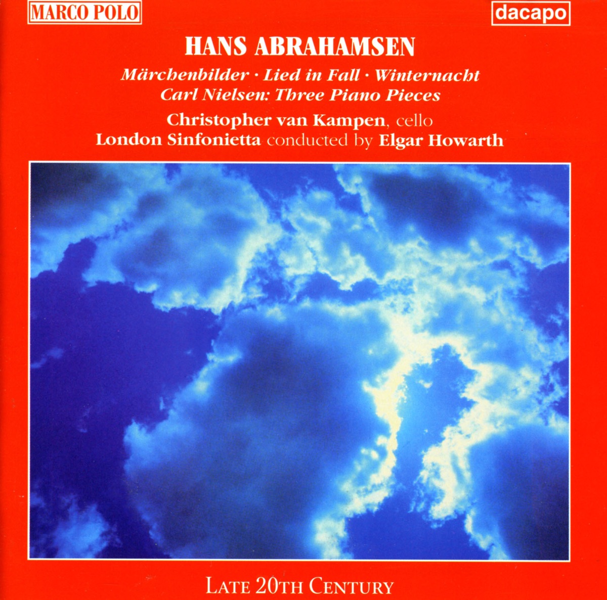 Abrahamsen, H.: Marchenbilder - Lied in Fall - Winternacht by Elgar Howarth, London Sinfonietta & Christopher van Kampen album cover