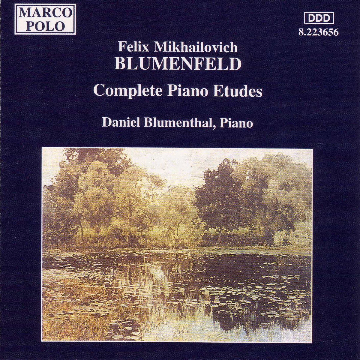 Blumenfeld: Piano Etudes (Complete) by Daniel Blumenthal album cover