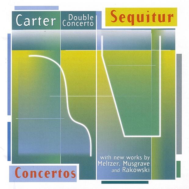 Carter: Concertos by Ensemble Sequitur album cover