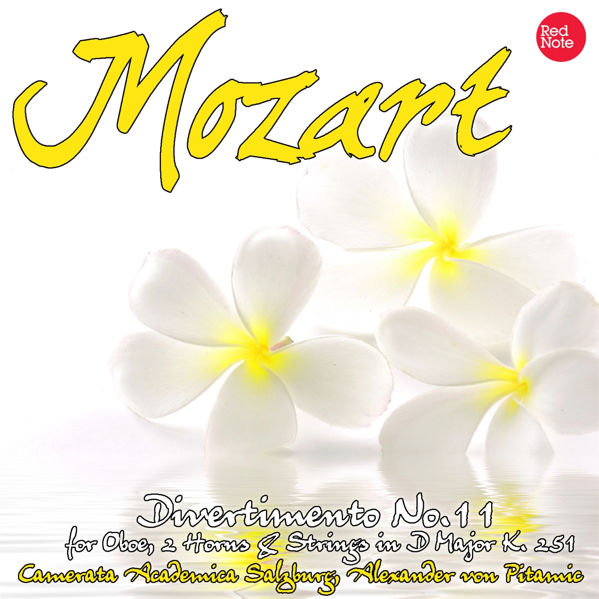 Mozart: Divertimento No.11 for Oboe, 2 Horns & Strings in D Major K. 251 by Camerata Academica Salzburg & Alexander von Pitamic album cover