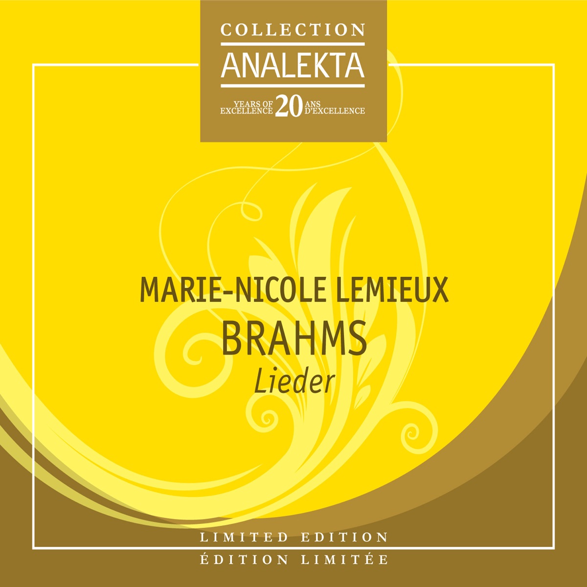 Brahms by Marie-Nicole Lemieux, Michael McMahon & Nicolo Eugelmi album cover