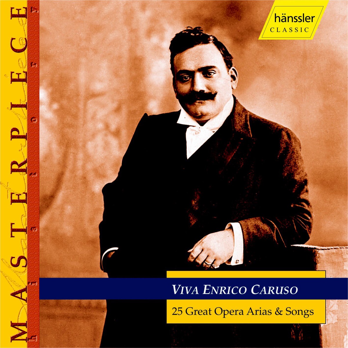 25 Great Opera Arias & Songs by Enrico Caruso, Raimo Sirkia, Markus Lehtinen, Slovak Radio Symphony Orchestra & Slovak Chamber Choir album cover