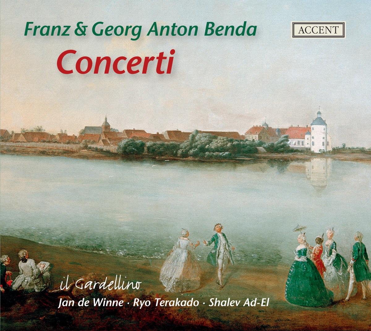 Benda: Concerti by Jan De Winne, Il Gardellino, Shalev Ad-El & Ryo Terakado album cover