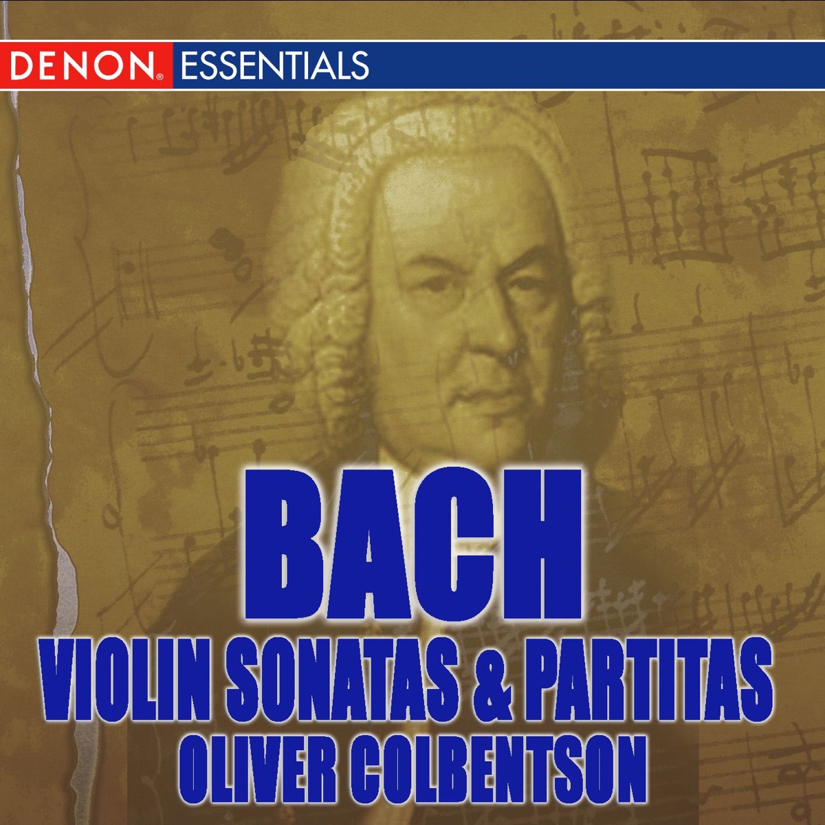 J.S. Bach: Violin Sonatas & Partitas by Conrad von der Goltz & Oliver Colbentson album cover