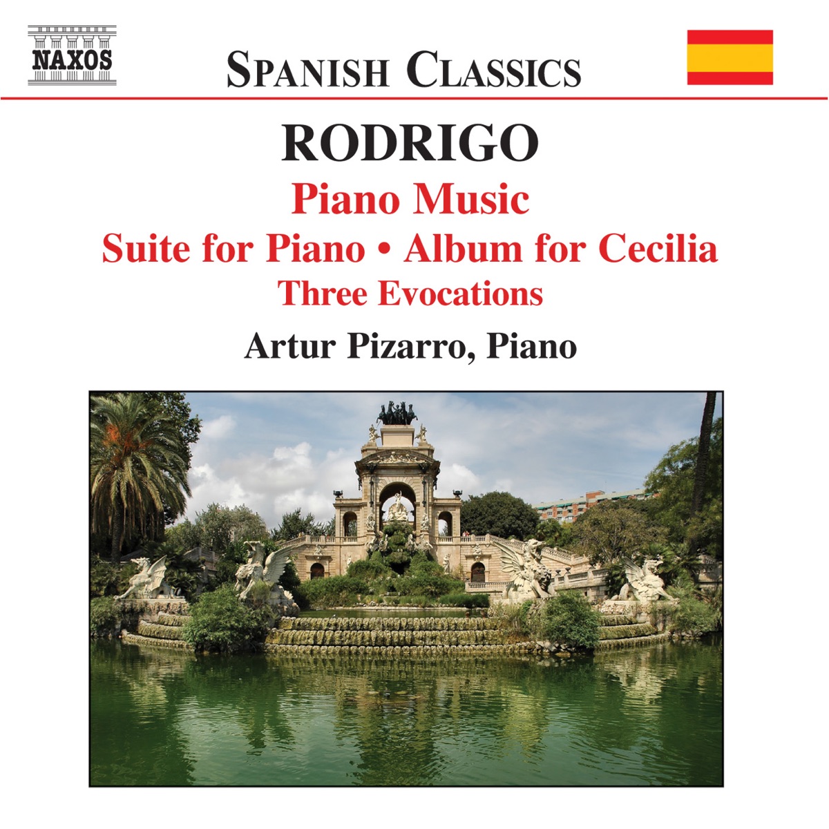 Rodrigo: Piano Music, Vol. 2 by Artur Pizarro album cover