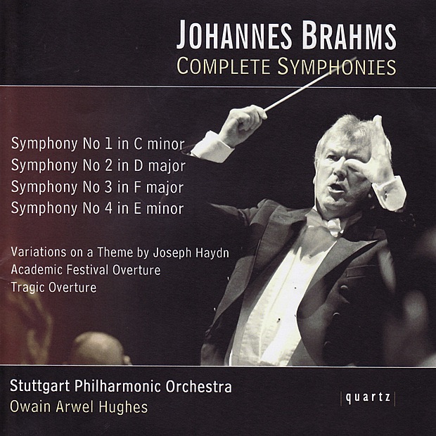 Brahms: Complete Symphonies by Owain Arwel Hughes & Stuttgart Philharmonic Orchestra album cover