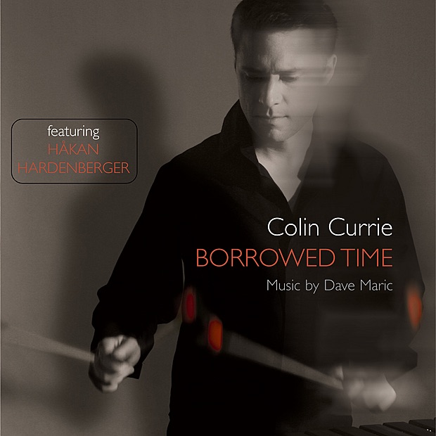 Maric: Borrowed Time by Colin Currie, Dave Maric & Håkan Hardenberger album cover
