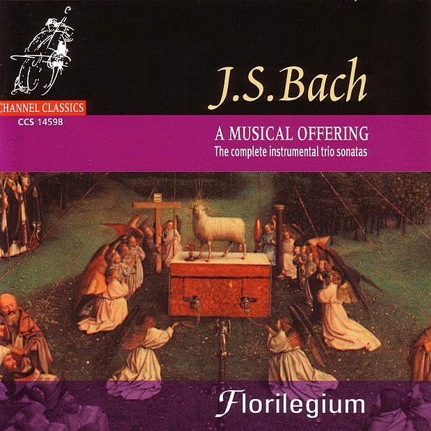 Bach: A Musical Offering - The Complete Instrumental Trio Sonatas by Florilegium album cover