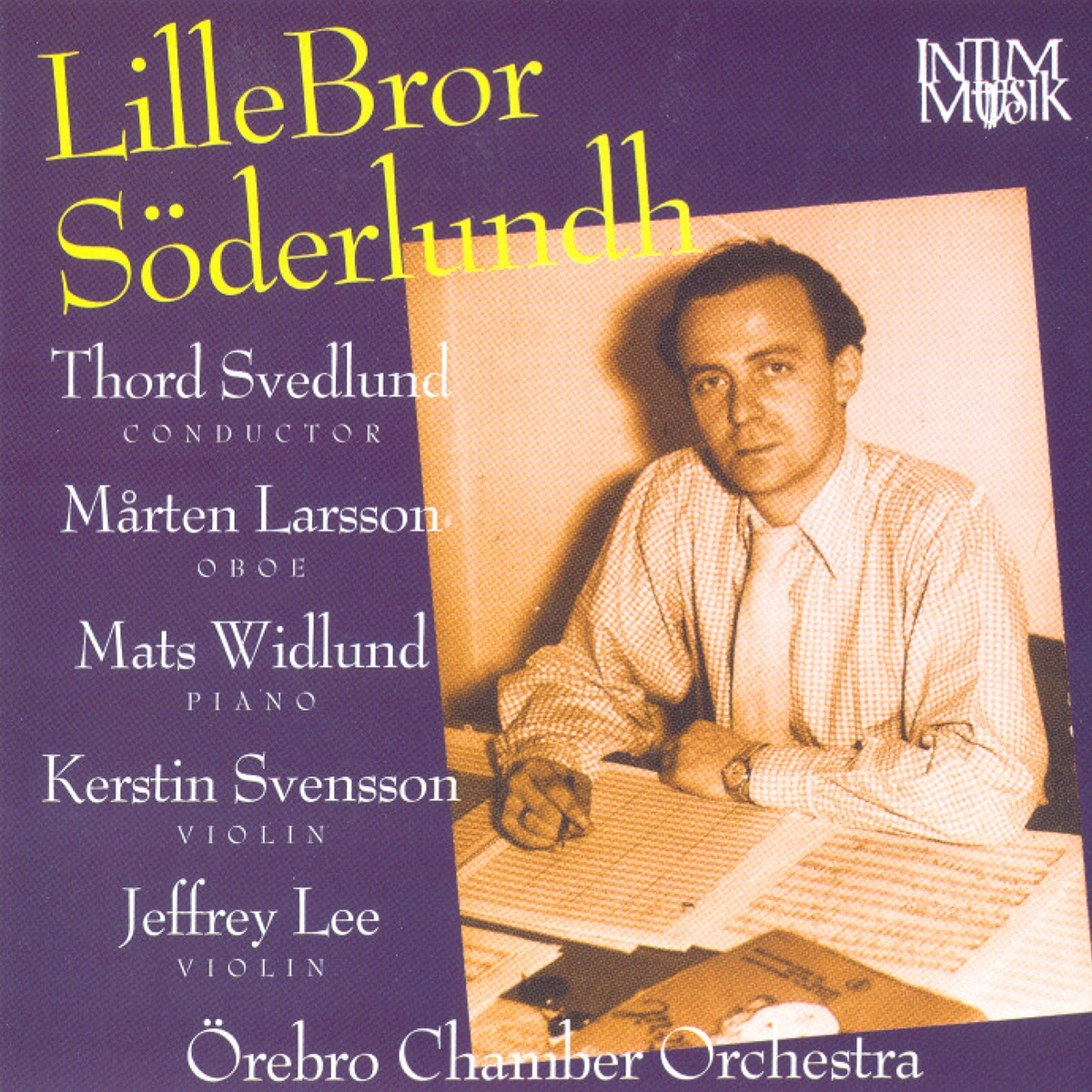 Soderlundh: Oboe Concertino - 3 Folk Waltzes - Havangsvit Suite - Christina-Musik - Allegro concertante by Thord Svedlund, Örebro Chamber Orchestra, Marten Larsson, Kerstin Svensson, Jeffrey Lee & Mats Widlund album cover