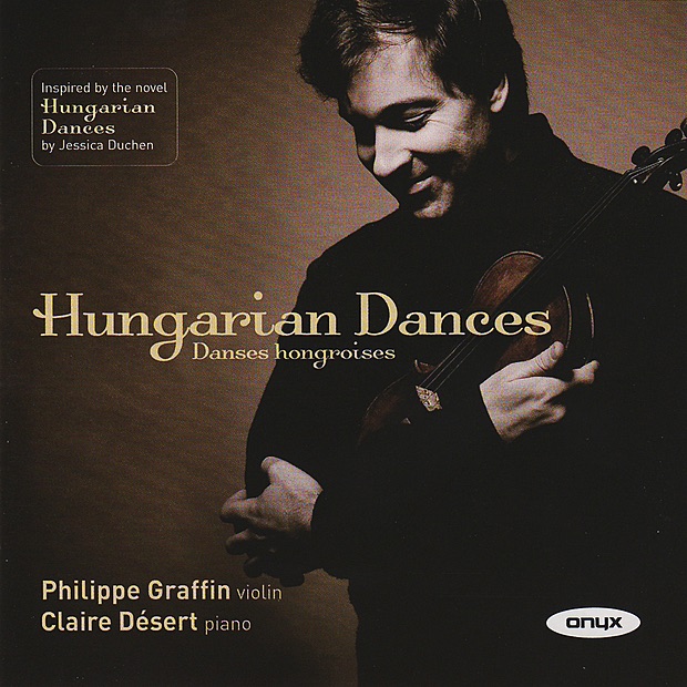Hungarian Dances by Philippe Graffin & Claire Désert album cover